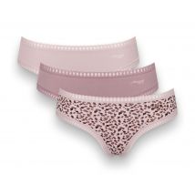 sloggi GO Crush Hipster C3P - Damen - Gr. L - rosé