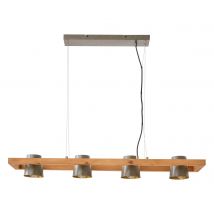 Trio Pendelleuchte »Bell« - braun