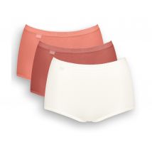 sloggi Basic+ Maxi C3P - Damen - Gr. 38 - orange