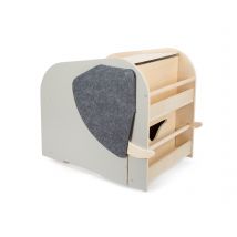 small foot Spielzeugbox Elefant »Wildlife« - hellgrau