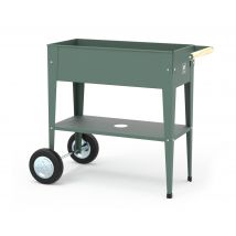 Herstera Garden Kräuterfabrik - 75x35x80cm - olivgrün - Stahl