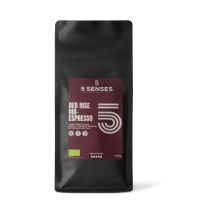 5 Senses - Red Rise Bio-Espresso - 1 kg - Intensität: 6/6