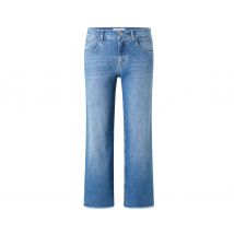 Angels Jeans »Linn« Culotte Fransen - Damen - Gr. 36 - blau