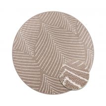 Primaflor Outdoor-Wende-Teppich »Leaves« - taupe