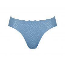 sloggi Zero Feel Bliss High leg - Damen - Gr. S - blau/jacquard