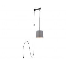 Paul Neuhaus Wandleuchte »Pilua« - 22x33x50cm - schwarz - Eisen