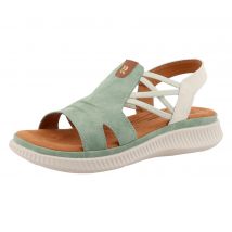 Romika Sandaletten - Damen - Gr. 39 - grün