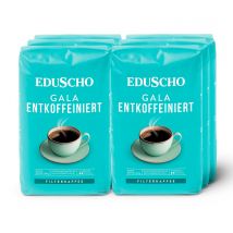 Eduscho Gala Entkoffeiniert - 6x 500g Ganze Bohne - Intensität: 2/6