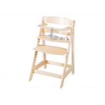 roba Treppenhochstuhl »Sit Up Flex« - 44,5x54x80cm - braun - Holz