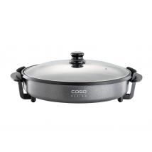 Caso Profi-Partypfanne - silber