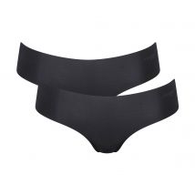 sloggi Zero Microfibre 2.0 Hipster 2er-Set - Damen - Gr. XL - schwarz