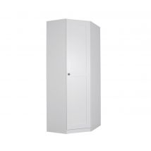 rauch Eckschrank »Skagen« - 85x72x197cm - weiß - Holz / Holz