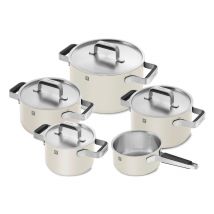Zwilling Pure Edelstahl-Kochgeschirr-Set - silber
