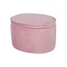 roba Kinderhocker mit Aufbewahrungsfunktion »Lil Sofa« - 42x33x27cm - rosa - Holz