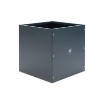 Herstera Garden Hochbeet Blumenkasten - 50x50x50cm - anthrazit - Stahl