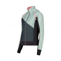 CMP Hybride Damen Jacke mit abnehmbaren Ärmeln - Gr. 48 - grün