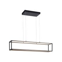 Paul Neuhaus LED-Pendelleuchte »Contura« - 105x20x120cm - schwarz - Eisen