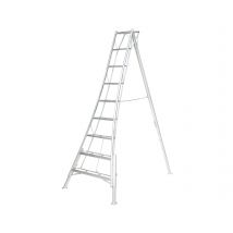 Niwaki-3-Holm-Gartenleiter »Gscs-270« - silber