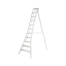 Niwaki-3-Holm-Gartenleiter »Gscs-330« - silber