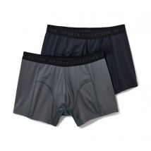 Tchibo - 2 Sport-Slipboxer - Herren - Gr. L/6 - schwarz