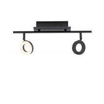 Paul Neuhaus LED-Deckenleuchte »Sileda« - 50,5x18x19cm - schwarz - Aluminium / Eisen / Kunststoff