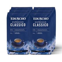 Eduscho Espresso Classico - 6x 1kg Ganze Bohne - Intensität: 5/6