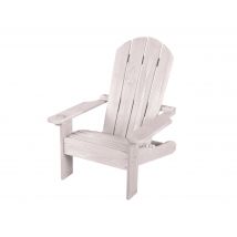 roba Outdoorstuhl »Deck Chair« - 51x55x60cm - grau - Holz