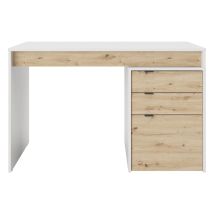 Roba Schreibtisch »Salice« - 120x60x76cm - braun - Holz / Acryl