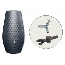 Garantia Triagon 2-in-1-Regenspeicher-Set - grau