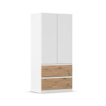 rauch Kleiderschrank »Joel« - 91x54x197cm - braun - Holz