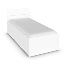 rauch Bett mit 2 Schubkästen »Joel« - 95x209x90cm - weiß - Holz / Holz