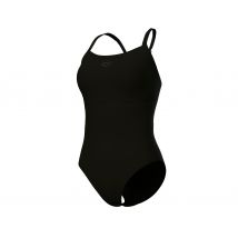 arena Feel Damen Badeanzug Solid Lightdrop Back Bustier - Damen - Gr. 46 - schwarz