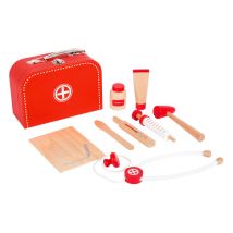 small foot Arztkoffer-Spielset - braun
