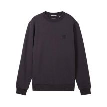 Tom Tailor Sweatshirt mit Logo-Badge - Jungen - Gr. 152 - grau