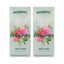 Wildkaffee - Äthiopien West Arsi Omni-Roast - 2x1 kg Ganze Bohne - Intensität: 3/6