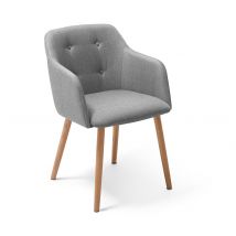 Tchibo - Gepolsterter Stuhl - anthrazit