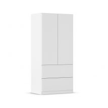 rauch Kleiderschrank »Joel« - 91x54x197cm - weiß - Holz