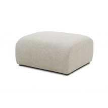 Domo Hocker »Bela« - 80x78x41cm - schwarz - Polyester / Baumwolle / Holz