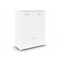 rauch Kommode »Aditio« - 93x42x119cm - weiß - Holz / Holz