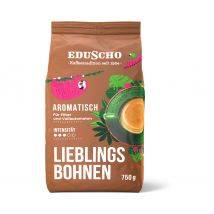Eduscho Lieblingsbohnen Aromatisch - 750 g Ganze Bohne - Intensität: 3/5