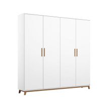 rauch Kleiderschrank »Carlsson« mit Drehtüren - 181x53x203cm - braun - Holz / Holz / Eichenholz