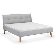 rauch Bett »Skandi« - 193x219x109cm - braun - Holz