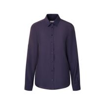 Seidensticker Bluse aus Viskose - Damen - Gr. 38 - dunkelblau