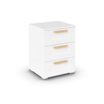 rauch Nachttisch »Aditio Country« mit 3 Schubladen - 47x42x62cm - braun - Holz