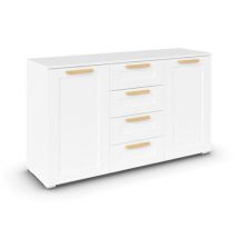 rauch Kommode »Aditio« - 140x42x81cm - braun - Holz / Holz