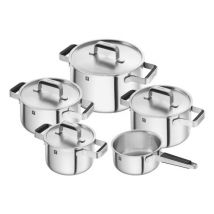 Zwilling Pure Edelstahl-Kochgeschirr-Set - silber