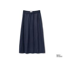 Nah/Studio Satin-Rock - Viskose - Gr. 34 - dunkelblau