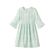 Tchibo - Baumwoll-Webkleid - Mädchen - Gr. 86/92 - weiß/print