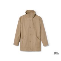 Nah/Studio Parka - recycelte Baumwolle - Gr. 34 - braun