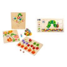 small foot Spiel-Set »Raupe Nimmersatt« - mehrfarbig